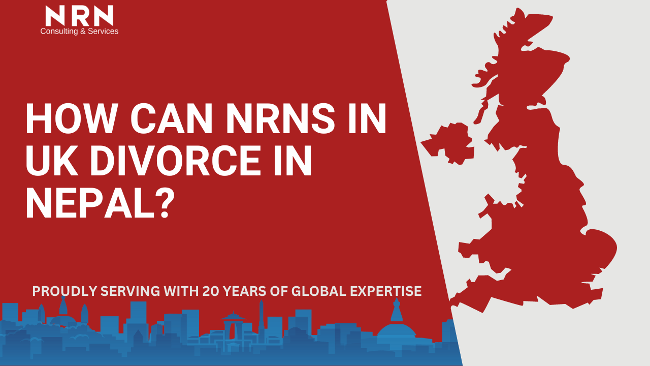 How can NRN residing in UK Divorce in Nepal